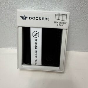 Dockers Black Leather Wallet